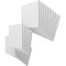 Ekena Millwork 11 3/4W x 11 3/4H x 5/8T PVC Hobby Boards, Unfinished, 25PK HBP12X12X625DUN - alternate 5